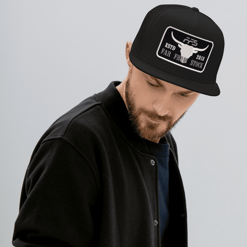 Cowboy Snapback - Black