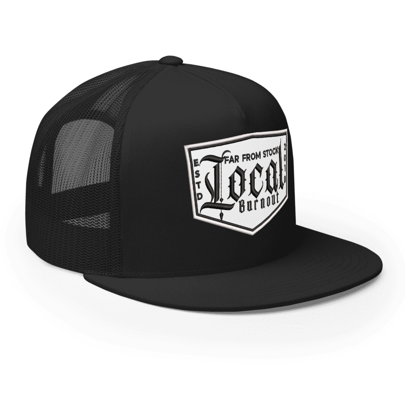 Local Burnout Snapback - Black