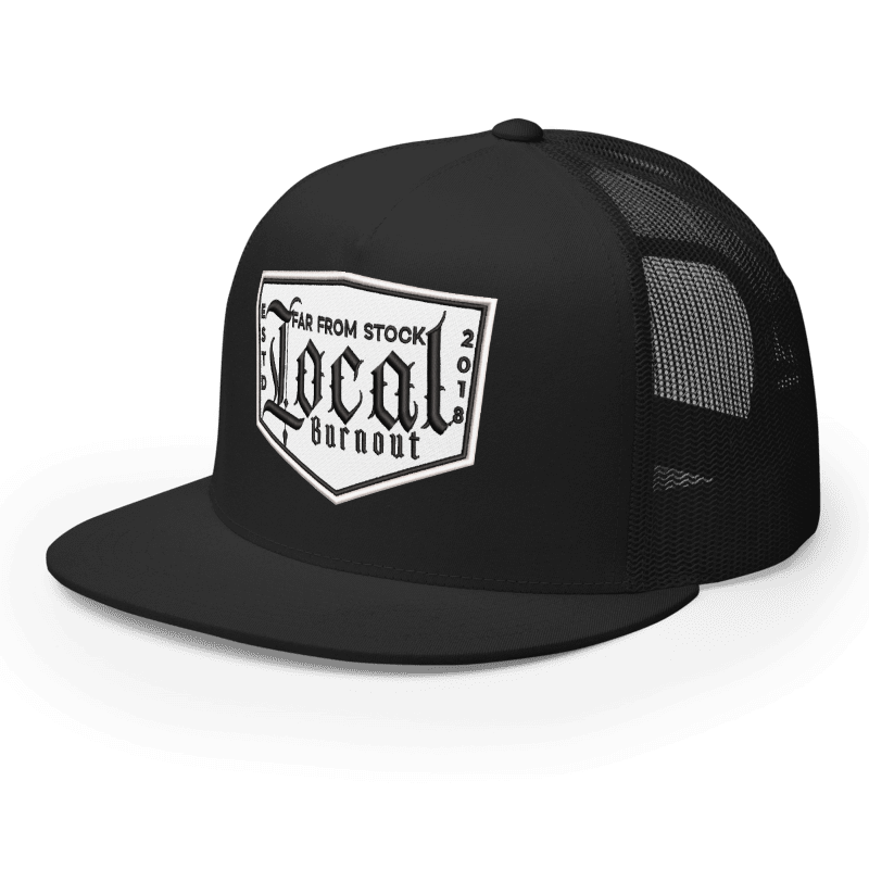 Local Burnout Snapback - Black