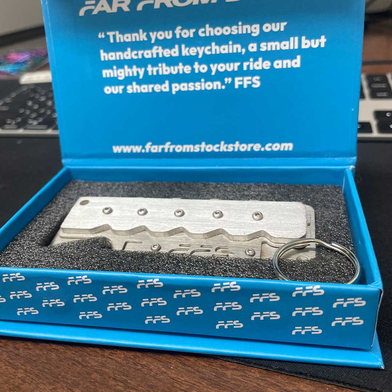 Handmade 24V (Common Rail)  Engine Keychain