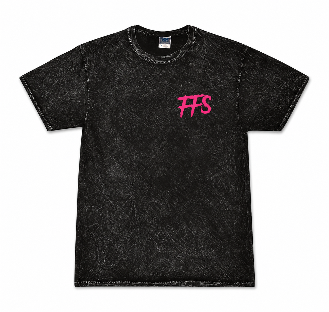 PUFF PRINT - TURN HEADS - BLACK WASHED OUT