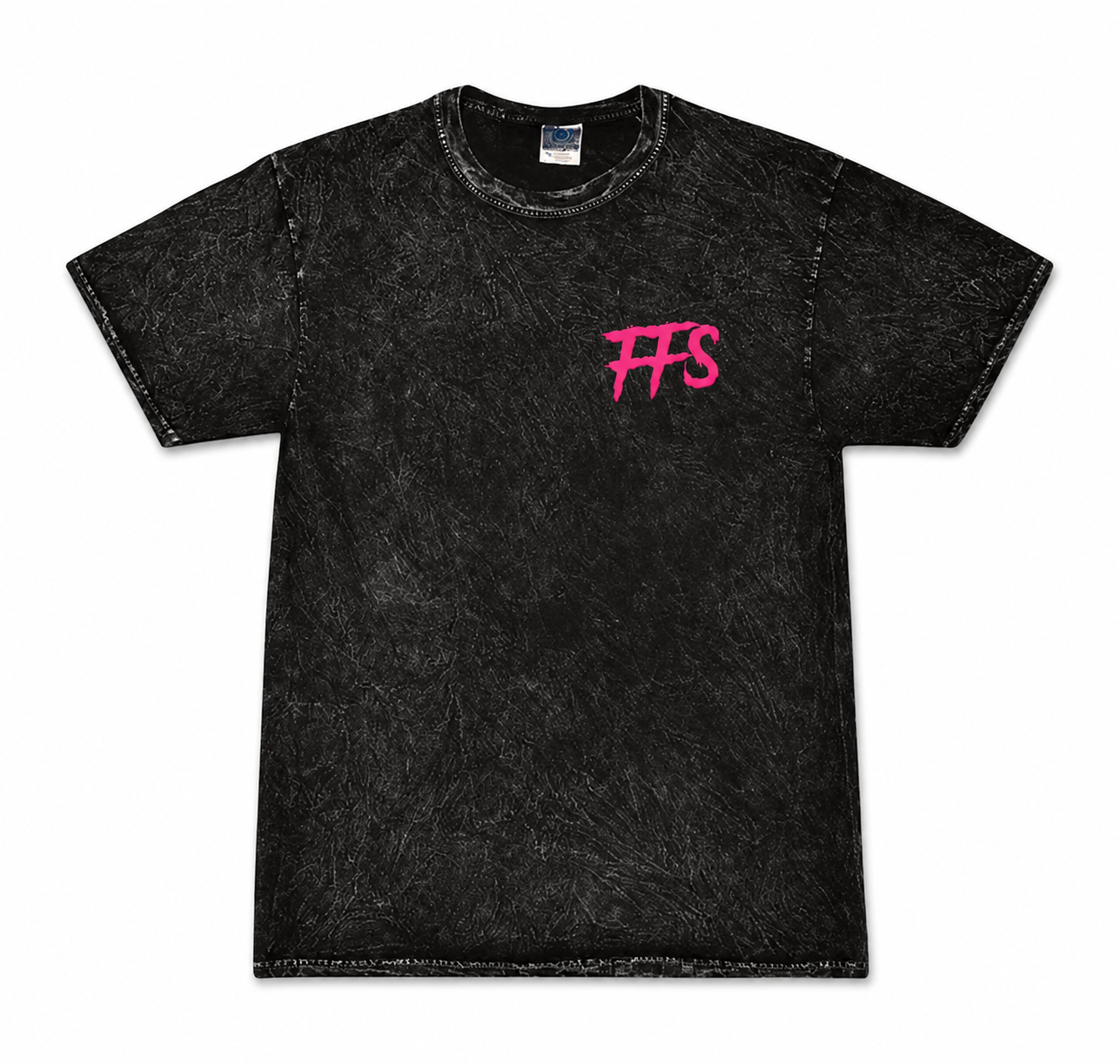 PUFF PRINT - TURN HEADS - BLACK WASHED OUT