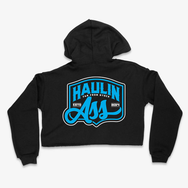Haulin' Crop Hoodie