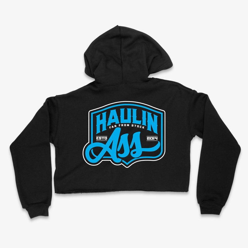 Haulin' Crop Hoodie