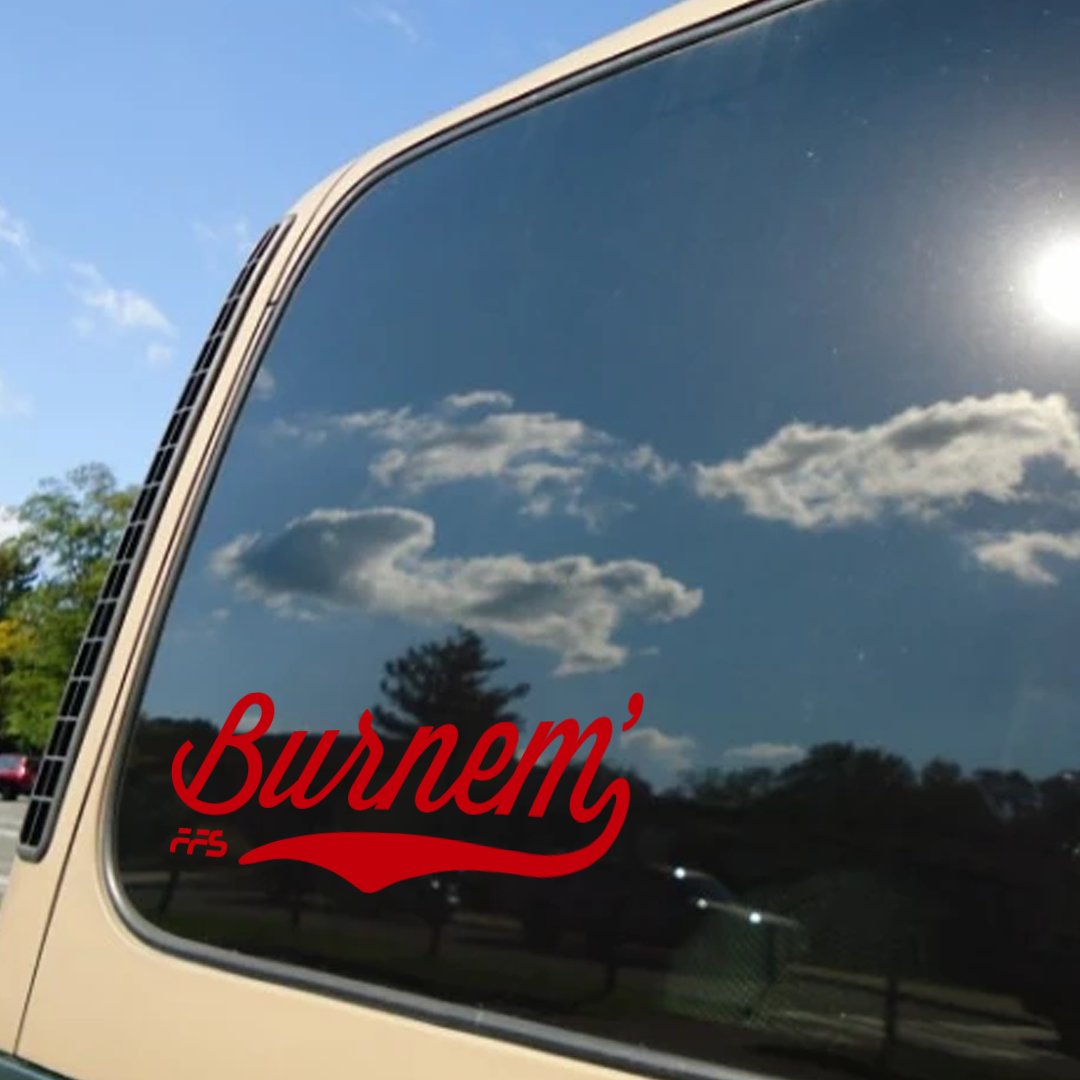 Burnem Decal - 10"