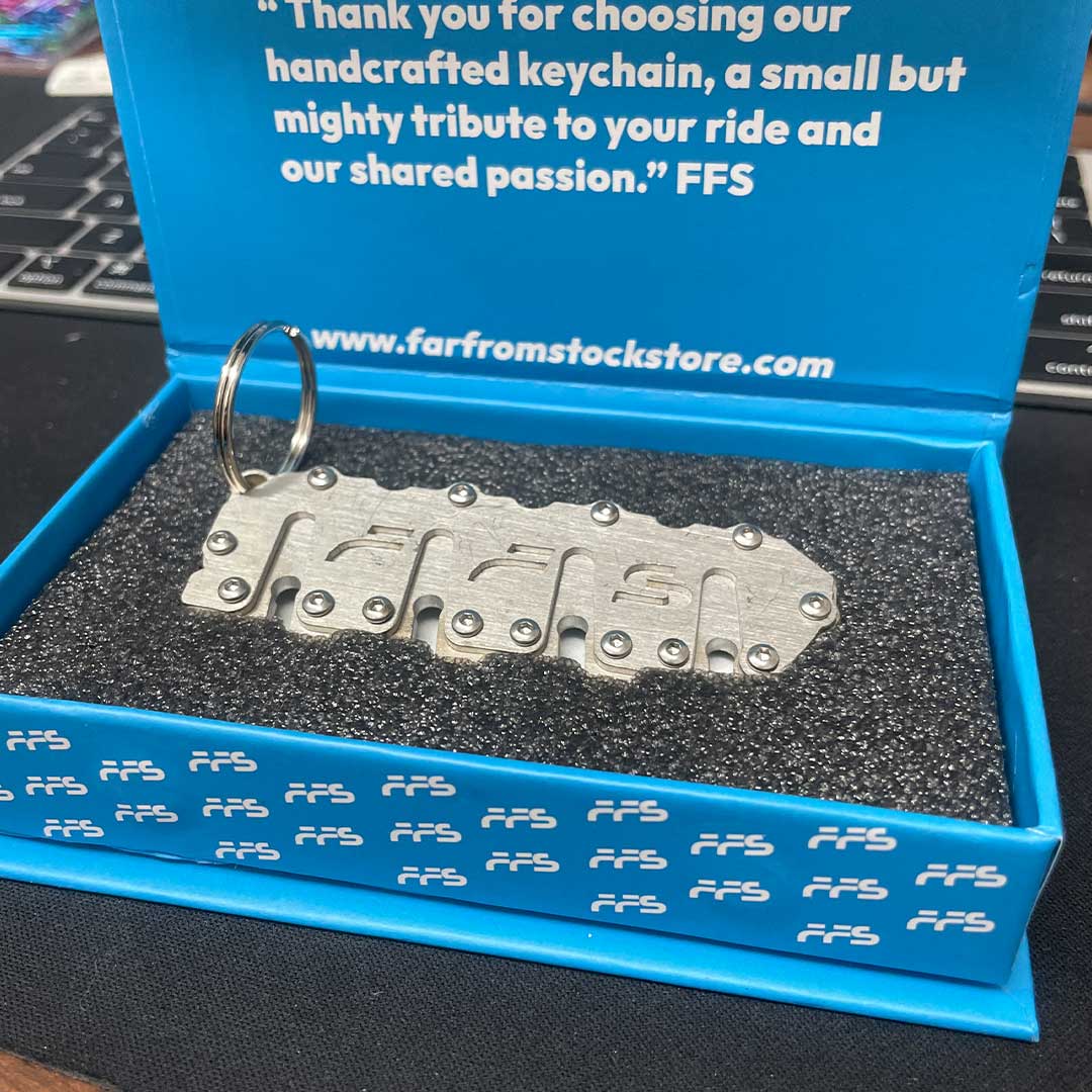 Handmade DMAX Engine Keychain