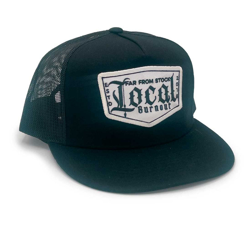 Local Burnout Snapback - Black