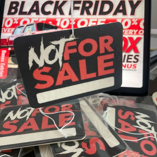 NOT for Sale Air Freshener – 3 Pack (Dark Ice Scent)