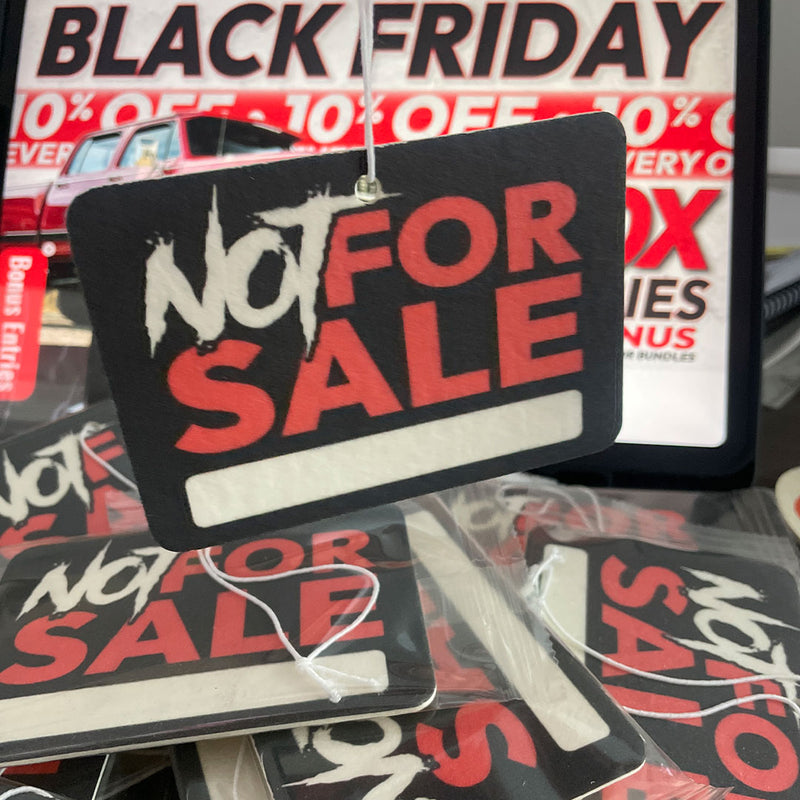 NOT for Sale Air Freshener – 3 Pack (Dark Ice Scent)