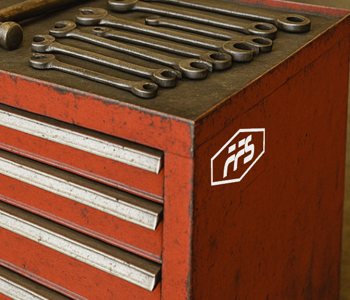 Tradesman Toolbox Decal – 3.5" Universal Fit