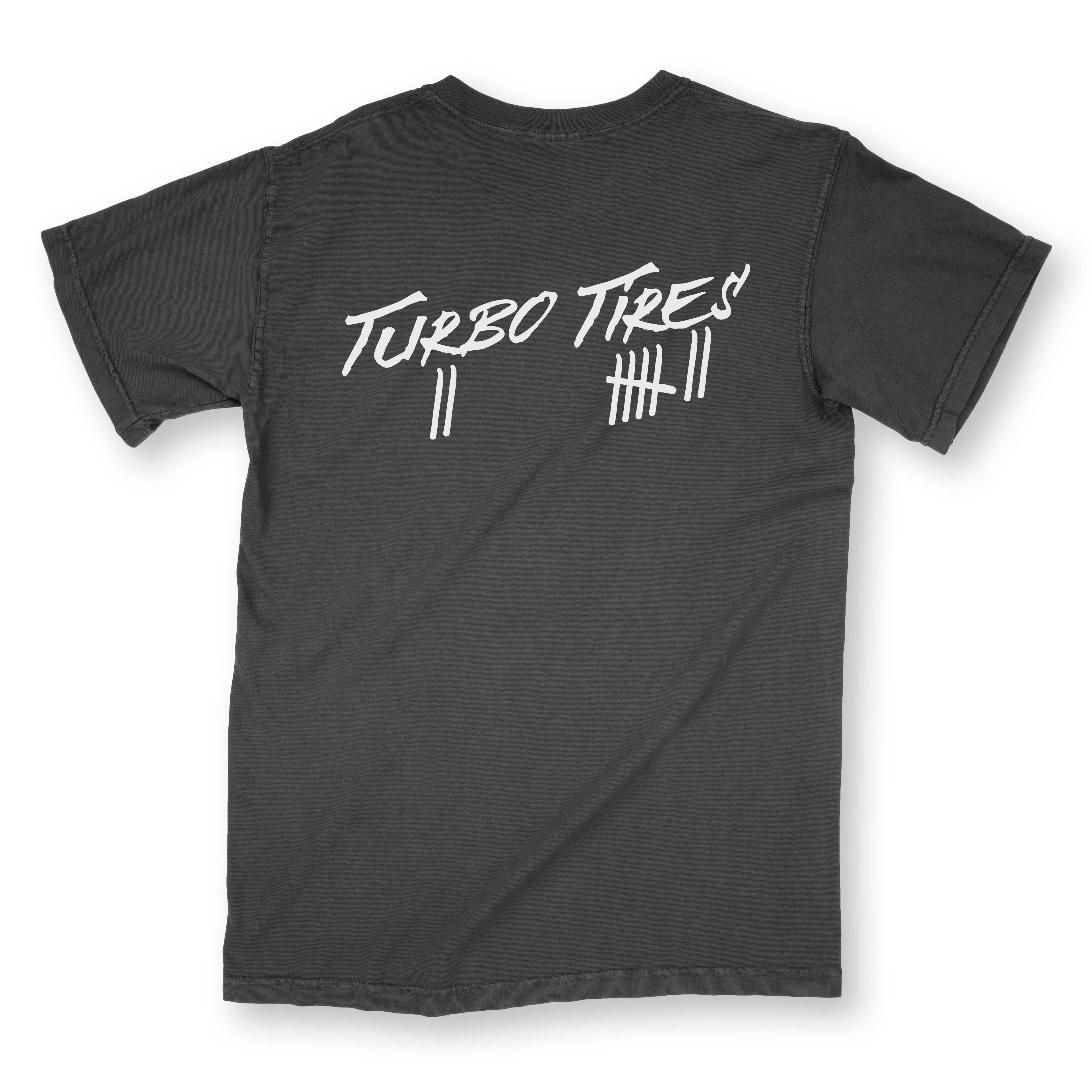 Far From Stock Turbo Tires Burnout Shirt