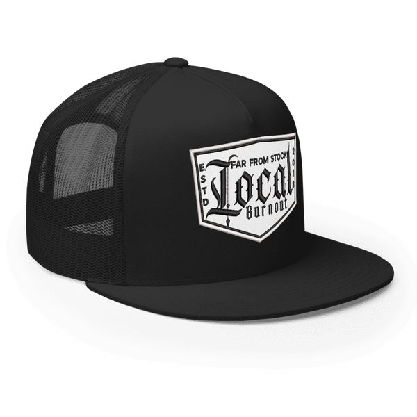 Local Burnout Snapback - Black